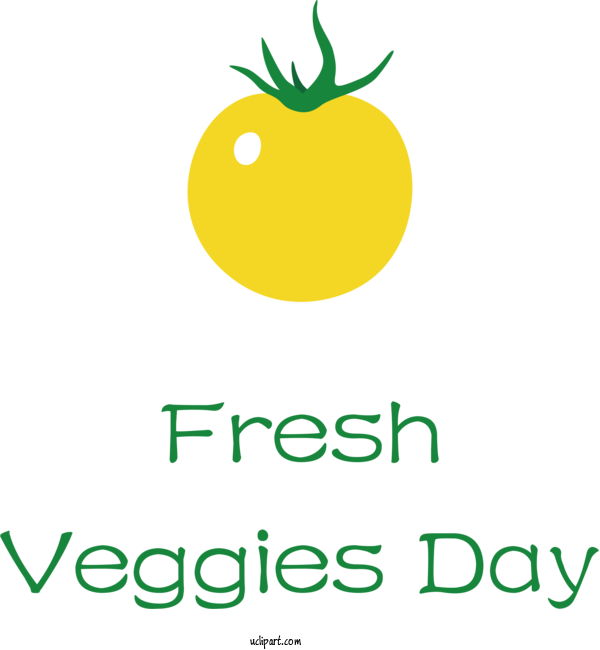 Free Holidays Vitry Le François Logo Yellow For Fresh Veggies Day Clipart Transparent Background