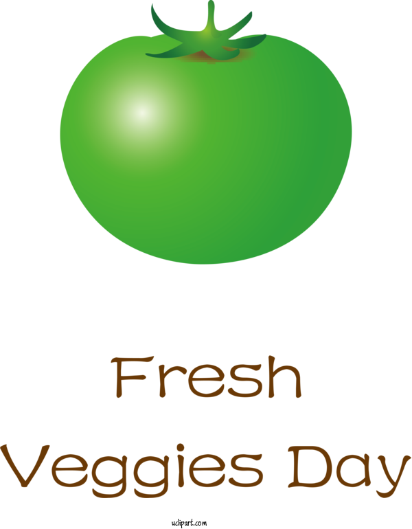 Free Holidays Logo Green Line For Fresh Veggies Day Clipart Transparent Background