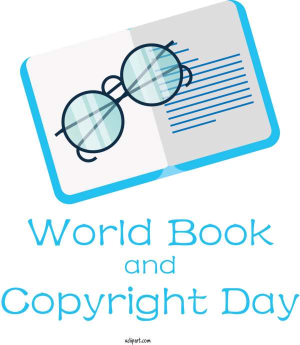 Free Holidays Icon Magnifying Glass Visual Perception For World Book And Copyright Day Clipart Transparent Background
