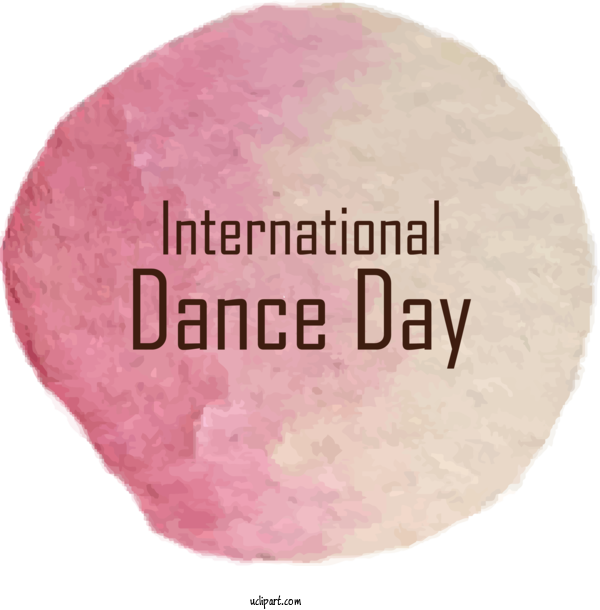 Free Holidays Long Buckby Circle Meter For International Dance Day Clipart Transparent Background