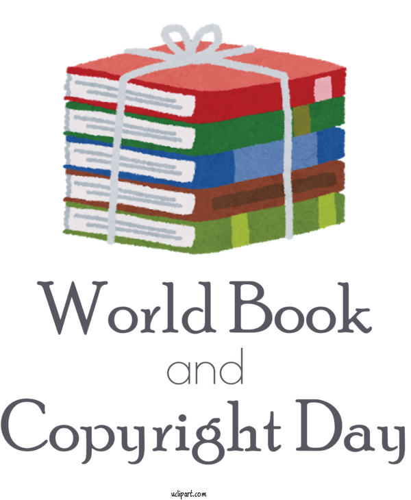 Free Holidays Design Paper Line For World Book And Copyright Day Clipart Transparent Background