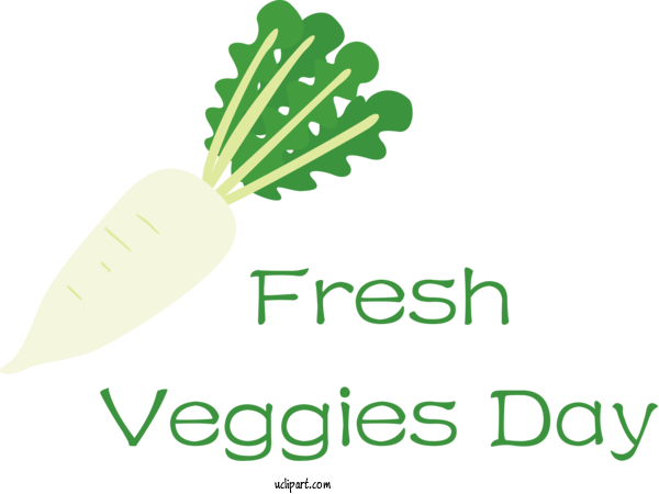 Free Holidays Leaf Plant Stem Logo For Fresh Veggies Day Clipart Transparent Background