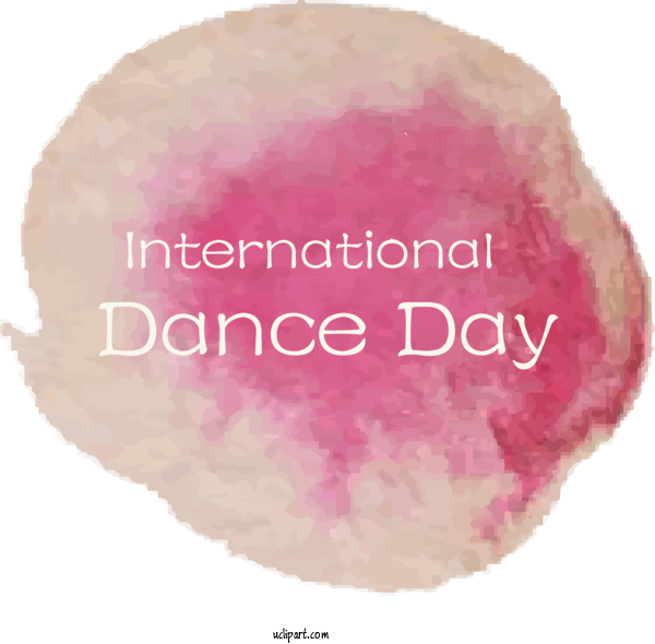 Free Holidays Meter Font For International Dance Day Clipart Transparent Background