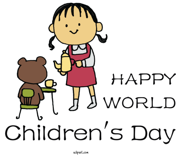 Free Holidays	 Cartoon Toddler M Toddler M For Children's Day Clipart Transparent Background