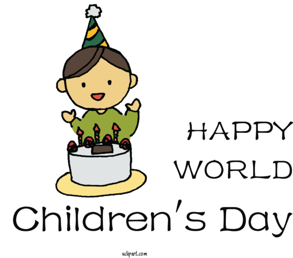 Free Holidays	 Cartoon Line Meter For Children's Day Clipart Transparent Background