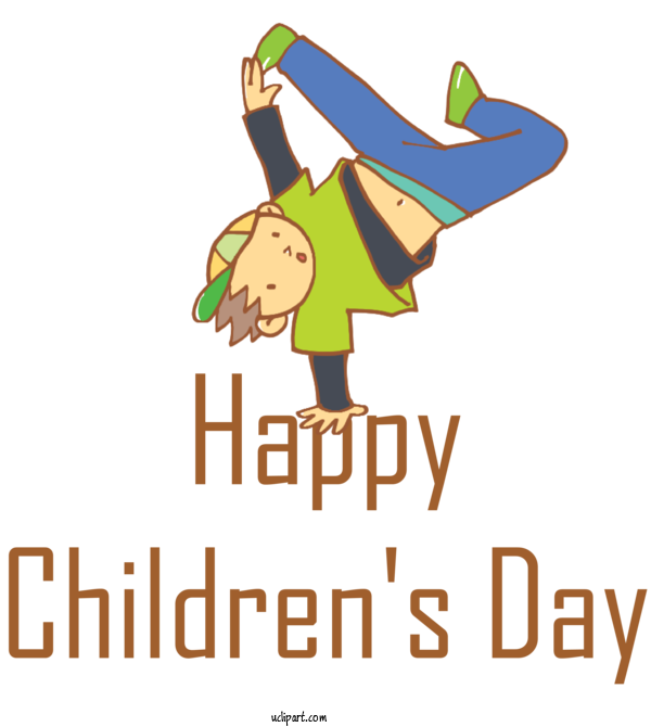 Free Holidays	 Logo Cartoon Meter For Children's Day Clipart Transparent Background