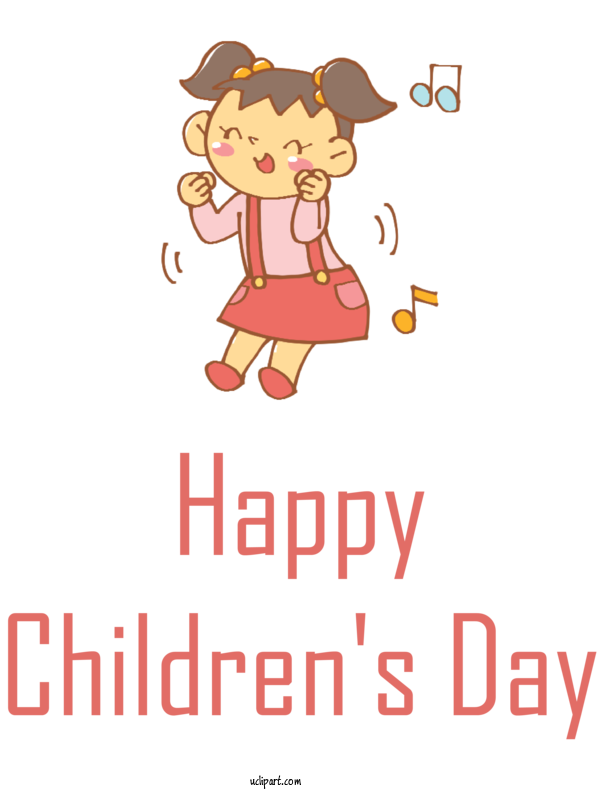 Free Holidays	 Cartoon Logo Design For Children's Day Clipart Transparent Background