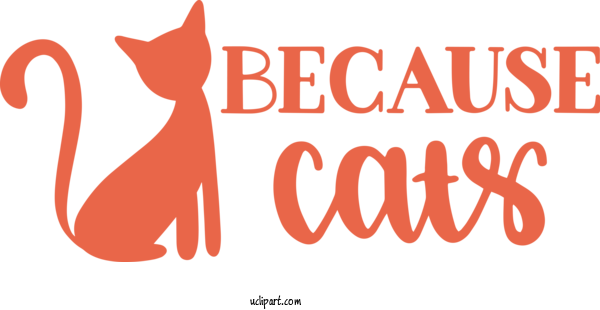 Free Animals Cat Logo Design For Cat Clipart Transparent Background