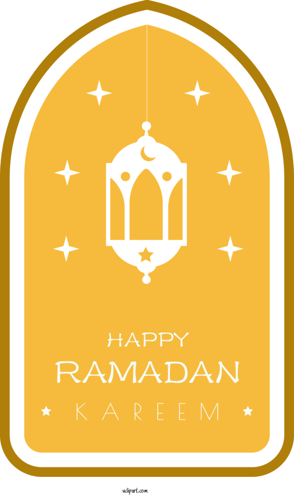 Free Holidays Yellow Line Meter For Ramadan Clipart Transparent Background