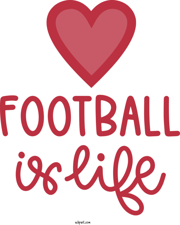 Free Sports Logo Heart M Saint Joseph For Football Clipart Transparent Background