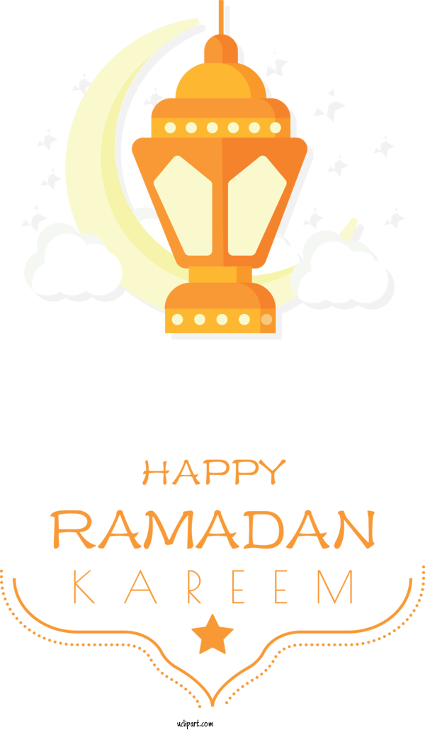 Free Holidays Logo Symbol Yellow For Ramadan Clipart Transparent Background