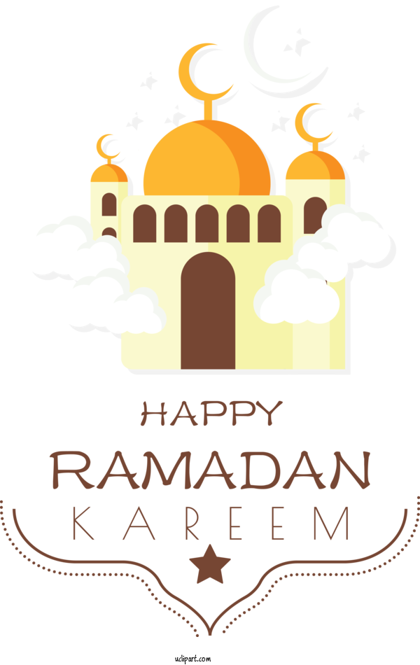 Free Holidays Design Logo Festival For Ramadan Clipart Transparent Background
