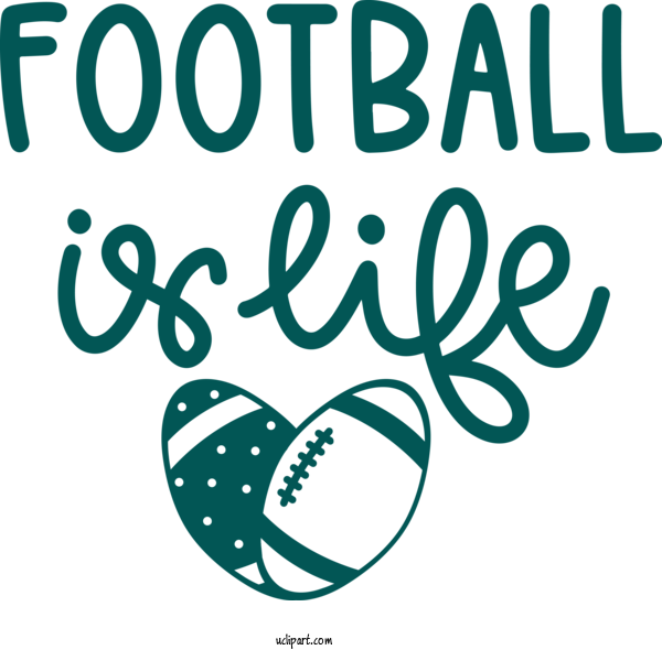 Free Sports Logo Symbol Line For Football Clipart Transparent Background