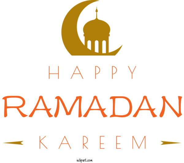 Free Holidays Logo Diagram Line For Ramadan Clipart Transparent Background