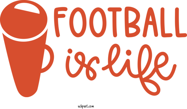 Free Sports Logo Design Line For Football Clipart Transparent Background
