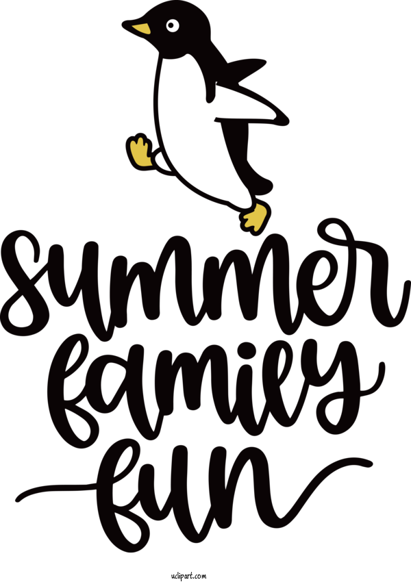 Free Nature Penguins Birds Logo For Summer Clipart Transparent Background