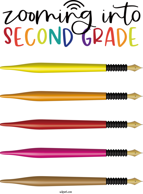 Free School Line Meter Font For Back To School Clipart Transparent Background