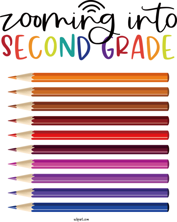 Free School Pencil Line Meter For Back To School Clipart Transparent Background