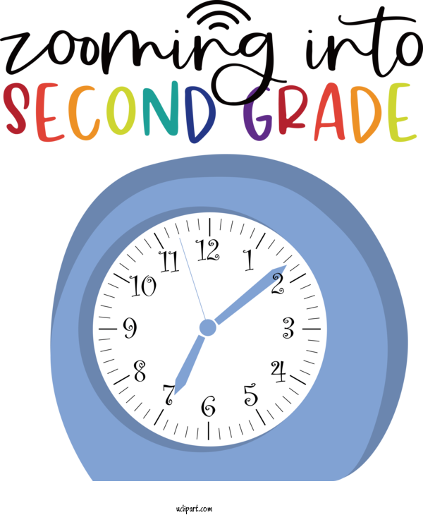Free School Alarm Clock Clock Wall Clock For Back To School Clipart Transparent Background