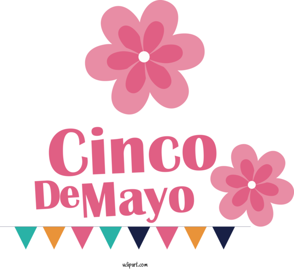 Free Holidays Floral Design Cut Flowers Design For Cinco De Mayo Clipart Transparent Background
