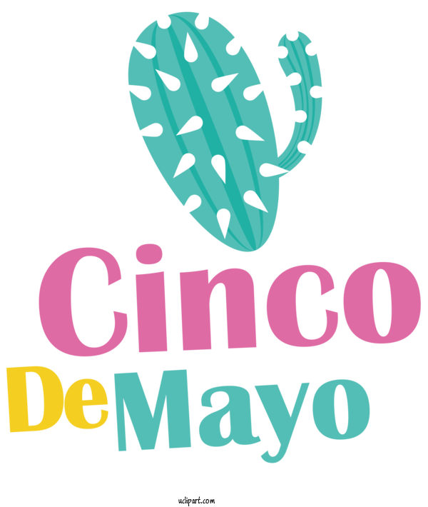 Free Holidays Logo Design Leaf For Cinco De Mayo Clipart Transparent Background
