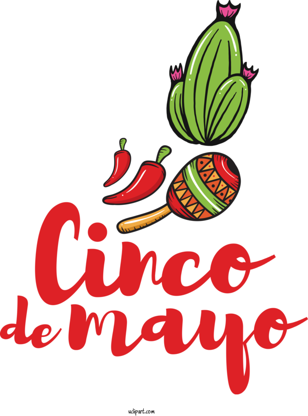 Free Holidays Flower Logo Meter For Cinco De Mayo Clipart Transparent Background