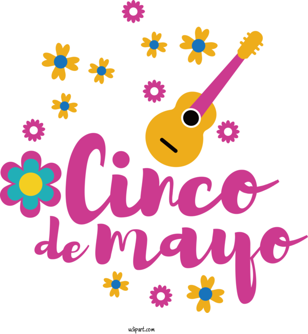 Free Holidays Cartoon Flower Petal For Cinco De Mayo Clipart Transparent Background