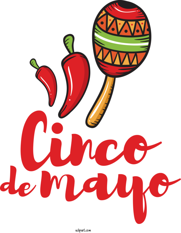 Free Holidays Logo Vegetable Line For Cinco De Mayo Clipart Transparent Background