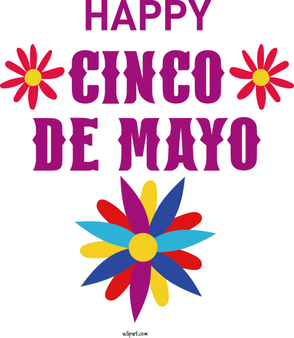 Free Holidays Floral Design Leaf Cut Flowers For Cinco De Mayo Clipart Transparent Background