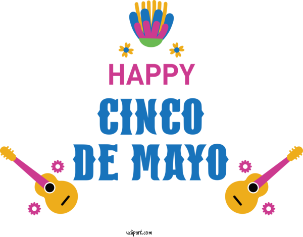 Free Holidays Logo Smiley Emoticon For Cinco De Mayo Clipart Transparent Background