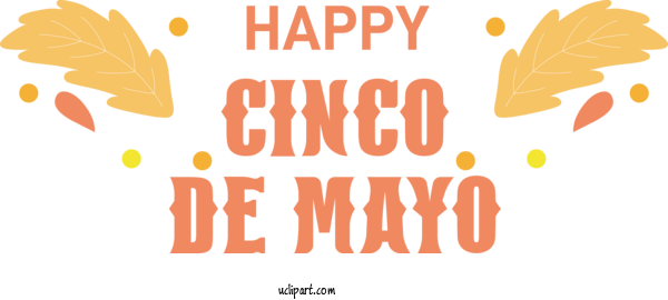 Free Holidays Logo Design Commodity For Cinco De Mayo Clipart Transparent Background