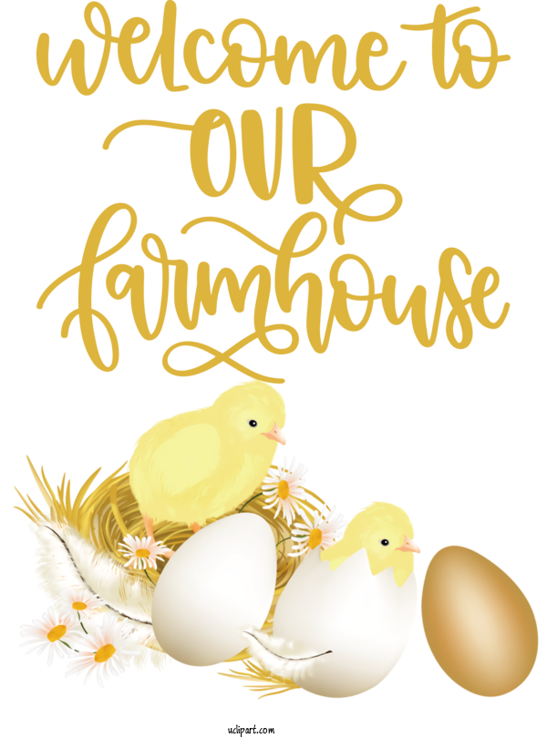 Free Buildings Easter Egg Yellow Meter For Farmhouse Clipart Transparent Background