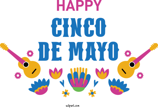 Free Holidays Line Meter Happiness For Cinco De Mayo Clipart Transparent Background