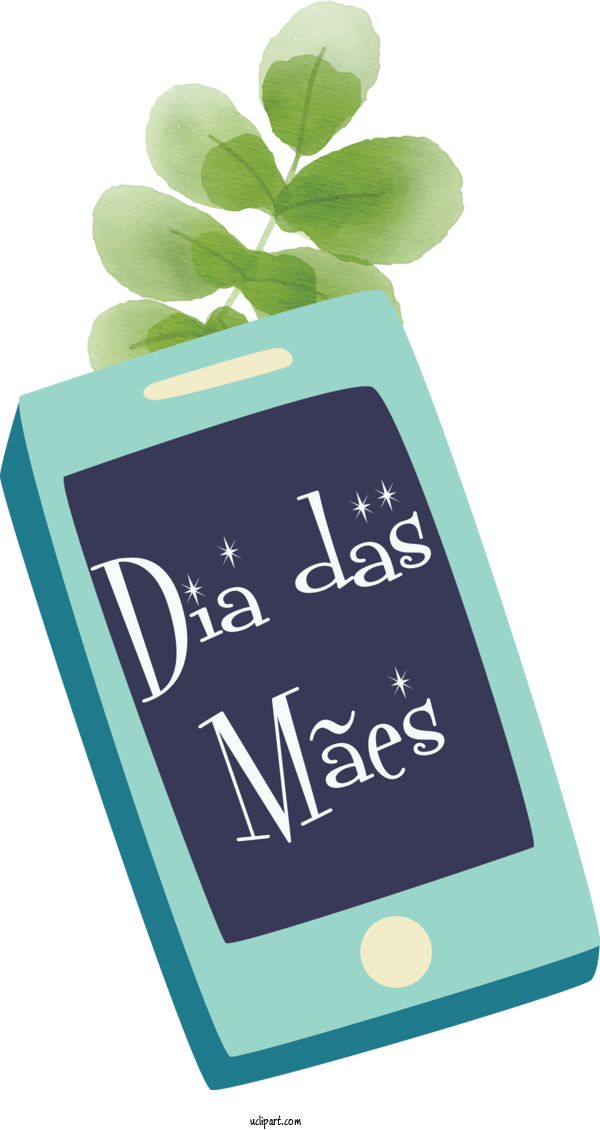 Free Holidays Knock Knock Green Meter For Dia Das Maes Clipart Transparent Background