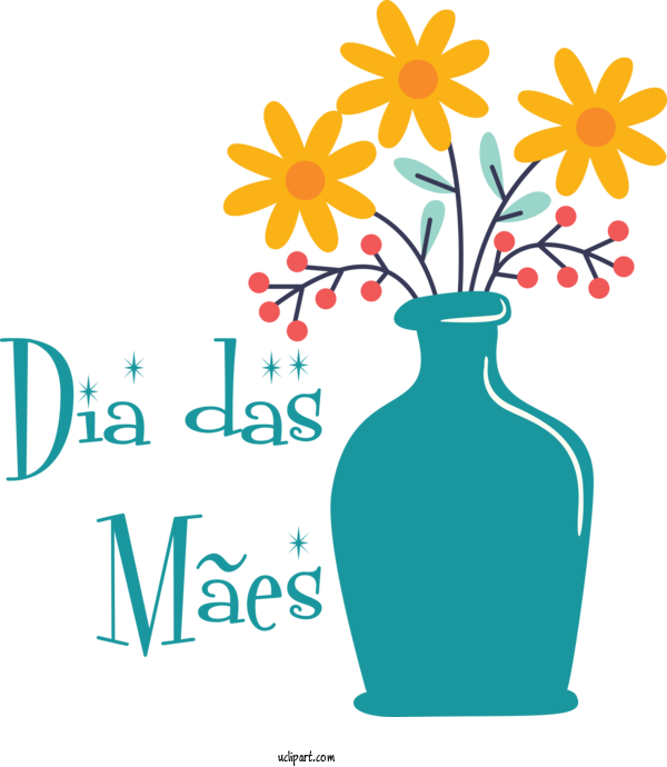 Free Holidays Leaf Cut Flowers Plant Stem For Dia Das Maes Clipart Transparent Background