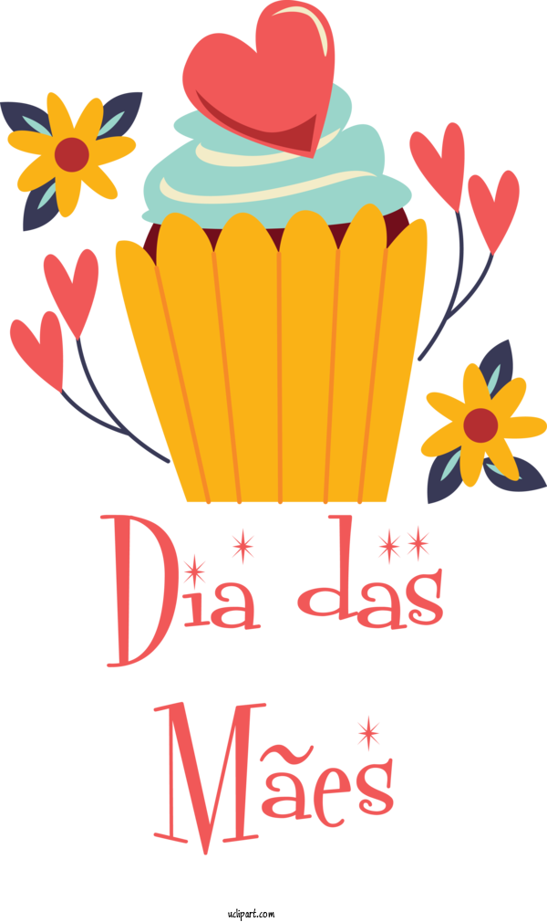 Free Holidays Mother's Day Poster Painting For Dia Das Maes Clipart Transparent Background