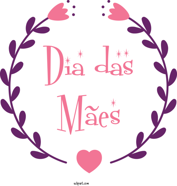 Free Holidays Heart For Dia Das Maes Clipart Transparent Background
