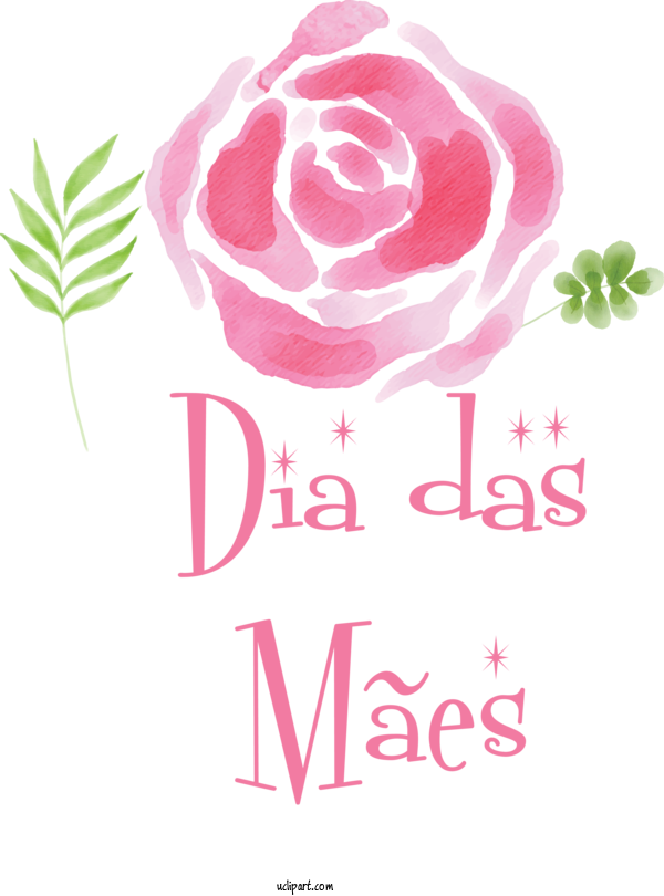 Free Holidays Floral Design Garden Roses Rose For Dia Das Maes Clipart Transparent Background