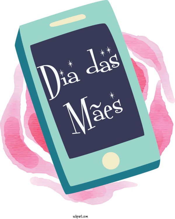 Free Holidays Mobile Phone Font Meter For Dia Das Maes Clipart Transparent Background