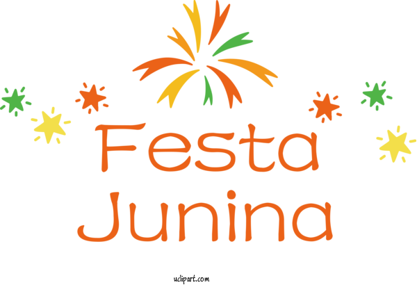 Free Holidays Logo Flower Tree For Brazilian Festa Junina Clipart Transparent Background