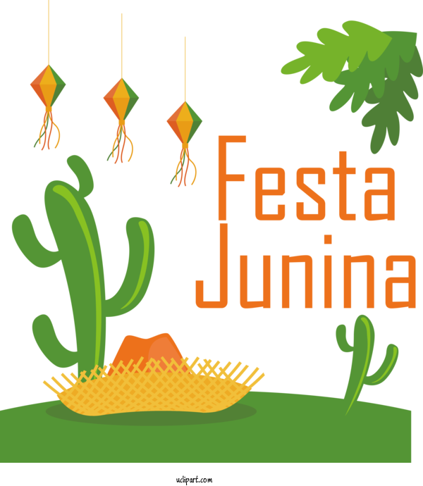 Free Holidays Logo Leaf For Brazilian Festa Junina Clipart Transparent Background