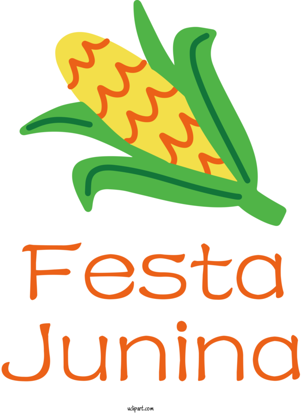 Free Holidays Leaf Logo Vegetable For Brazilian Festa Junina Clipart Transparent Background