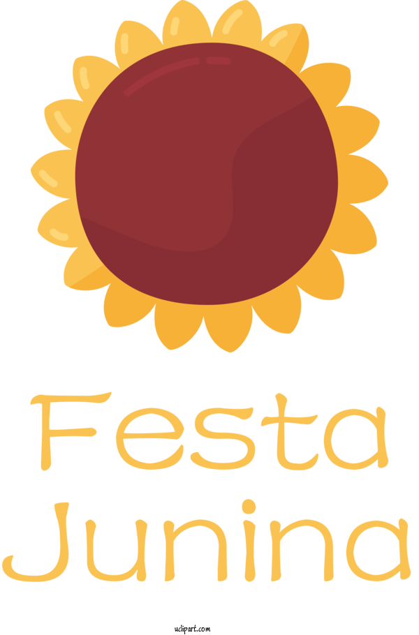 Free Holidays Logo Yellow Meter For Brazilian Festa Junina Clipart Transparent Background