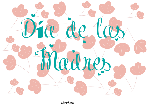 Free Holidays Design Line Flower For Dia De Las Madres Clipart Transparent Background