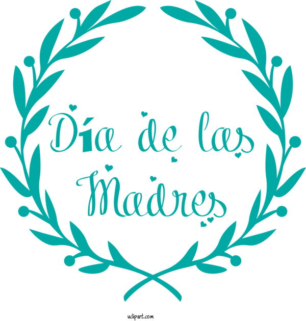 Free Holidays Wreath Floral Design Design For Dia De Las Madres Clipart Transparent Background