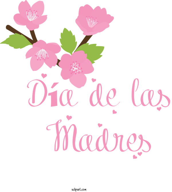 Free Holidays Floral Design Flower Cut Flowers For Dia De Las Madres Clipart Transparent Background