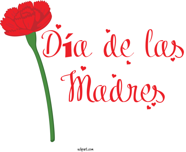 Free Holidays Floral Design Plant Stem Cut Flowers For Dia De Las Madres Clipart Transparent Background