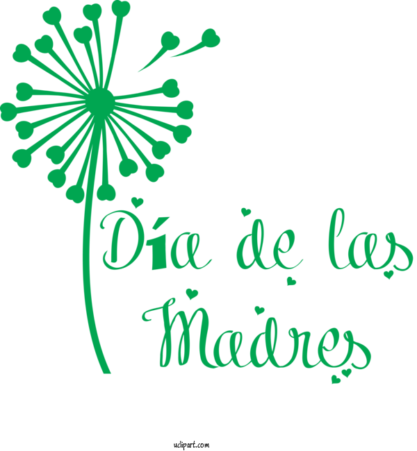Free Holidays Plant Stem Leaf Floral Design For Dia De Las Madres Clipart Transparent Background