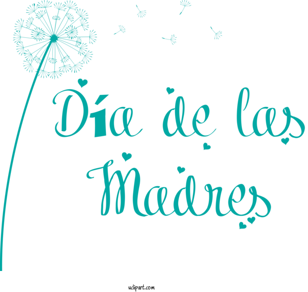 Free Holidays Logo Line Meter For Dia De Las Madres Clipart Transparent Background