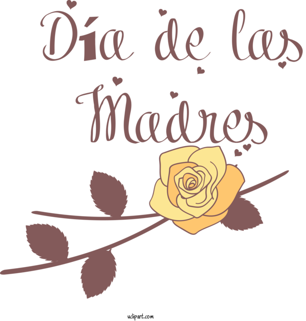 Free Holidays Floral Design Design Cut Flowers For Dia De Las Madres Clipart Transparent Background